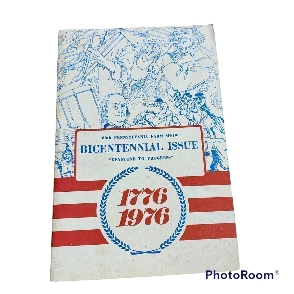Vintage 60th Pennsylvania Farm Show Bicentennial Issue Brochure 1976